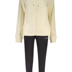 FREDDY WOMEN'S BEIGE ZIP-UP SWEATSHIRT FREDDY
