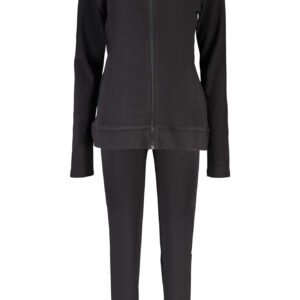 FREDDY WOMEN'S BLACK ZIP-UP SWEATSHIRT FREDDY