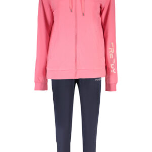 FREDDY WOMEN'S PINK ZIP-UP SWEATSHIRT FREDDY