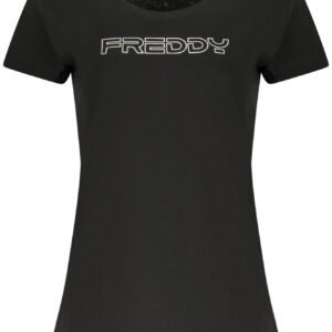 FREDDY WOMEN'S SHORT-SLEEVE T-SHIRT BLACK FREDDY
