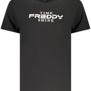 FREDDY WOMEN'S SHORT-SLEEVE T-SHIRT BLACK FREDDY