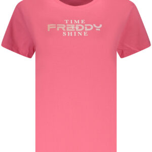FREDDY WOMEN'S PINK SHORT-SLEEVE T-SHIRT FREDDY