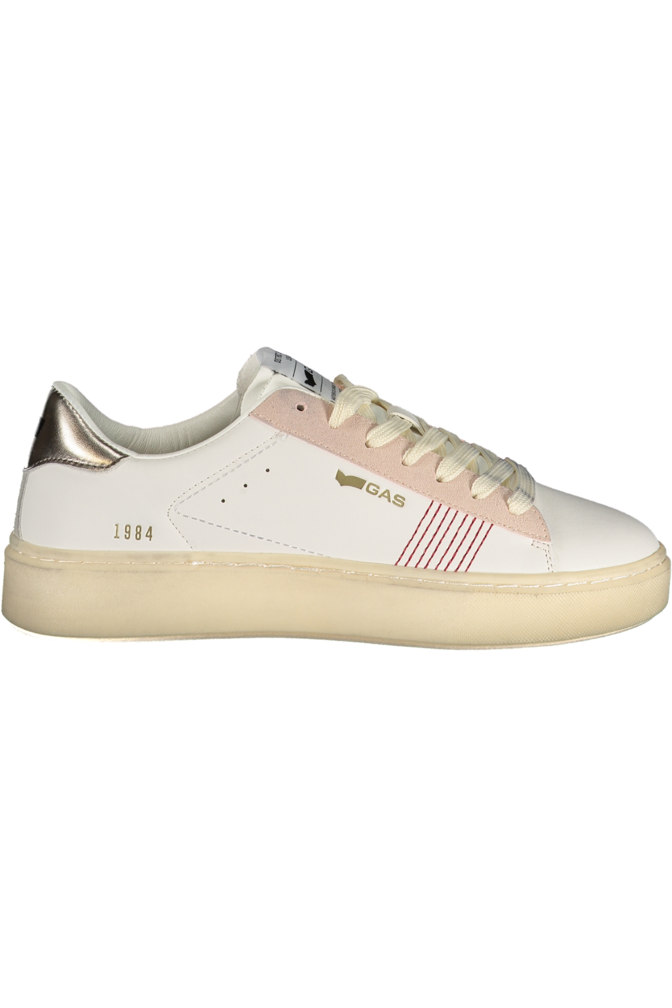 GAS WOMEN'S WHITE SPORTS FOOTWEAR GAS