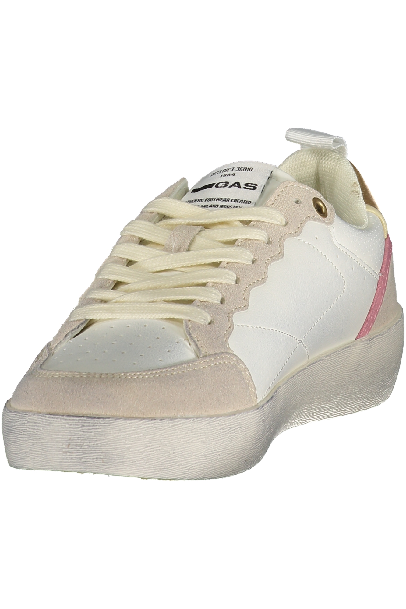 GAS WOMEN'S WHITE SPORTS SHOES - Image 3