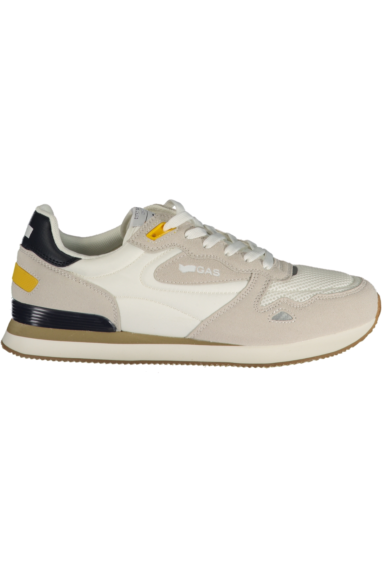 GAS MEN'S WHITE SPORTS FOOTWEAR GAS