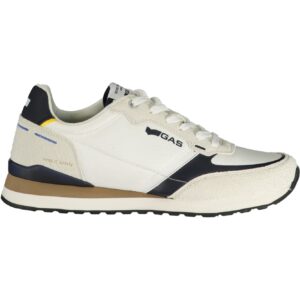 GAS MEN'S WHITE SPORTS FOOTWEAR GAS