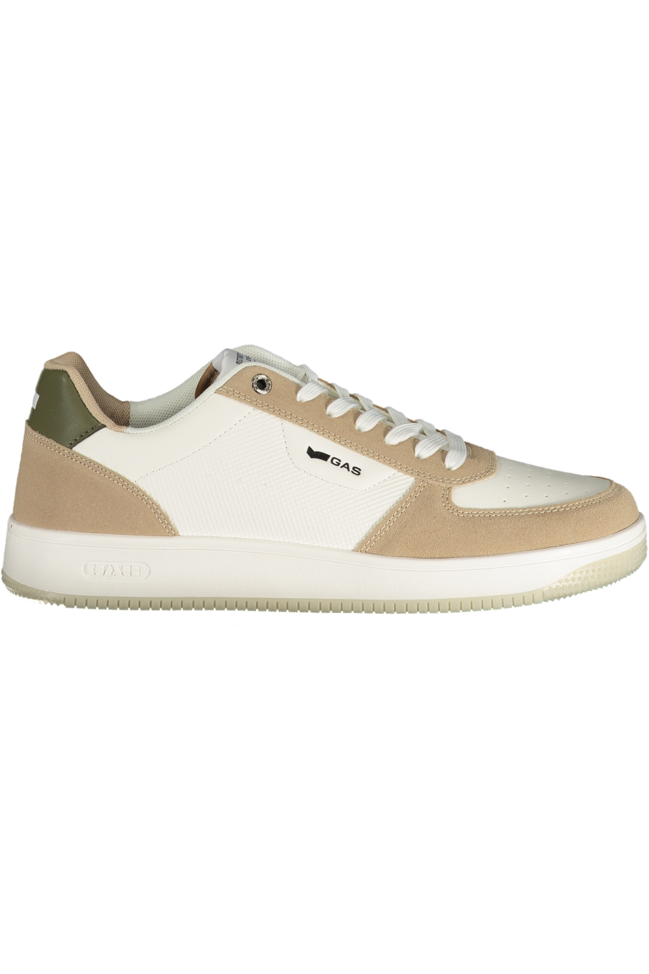 GAS MEN'S WHITE SPORTS FOOTWEAR GAS