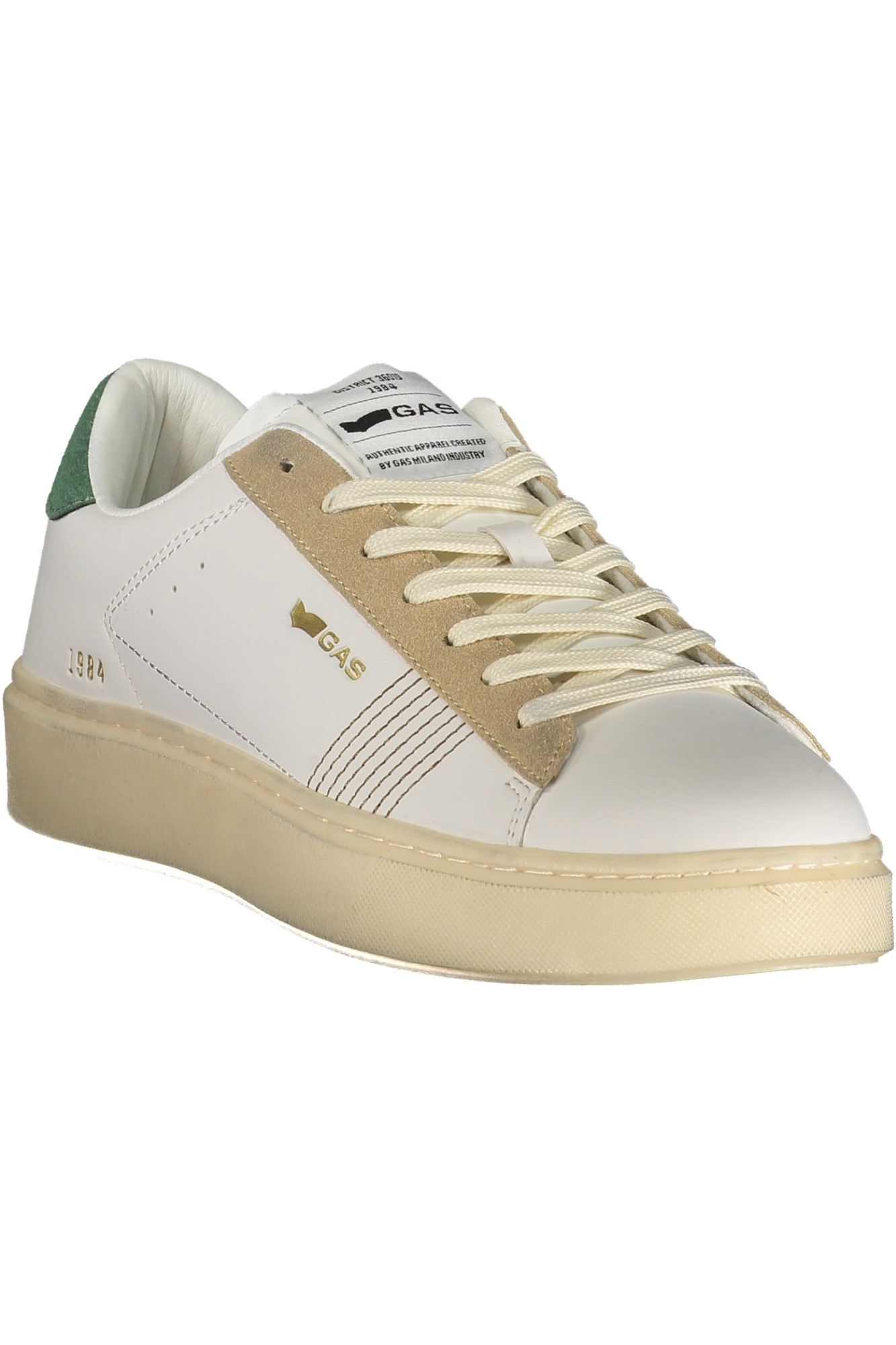GAS MEN'S WHITE SPORTS FOOTWEAR - Image 2