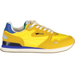 GAS MEN'S YELLOW SPORTS FOOTWEAR GAS