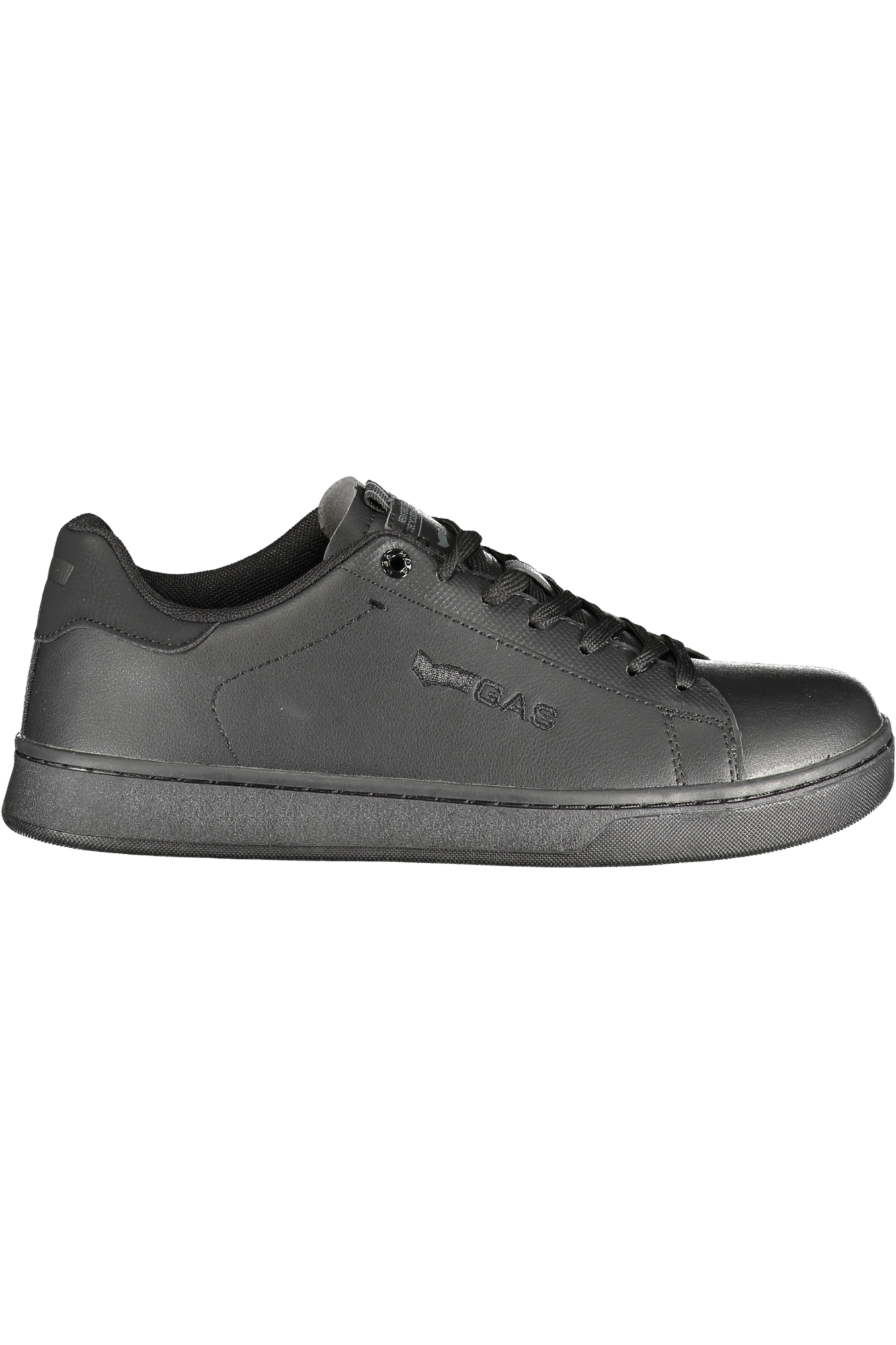 GAS MEN'S BLACK SPORTS FOOTWEAR GAS