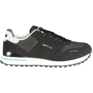 GAS MEN'S BLACK SPORTS FOOTWEAR GAS