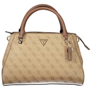 GUESS JEANS WOMEN'S BEIGE BAG GUESS JEANS