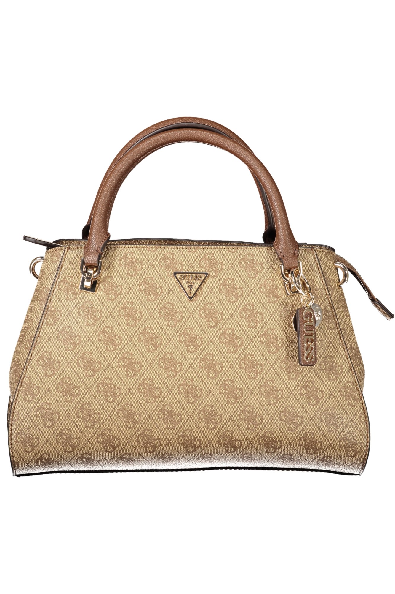GUESS JEANS WOMEN'S BEIGE BAG GUESS JEANS