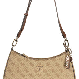 GUESS JEANS WOMEN'S BEIGE BAG GUESS JEANS