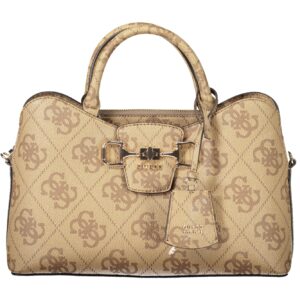 GUESS JEANS WOMEN'S BEIGE BAG GUESS JEANS