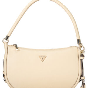 GUESS JEANS WOMEN'S BEIGE BAG GUESS JEANS