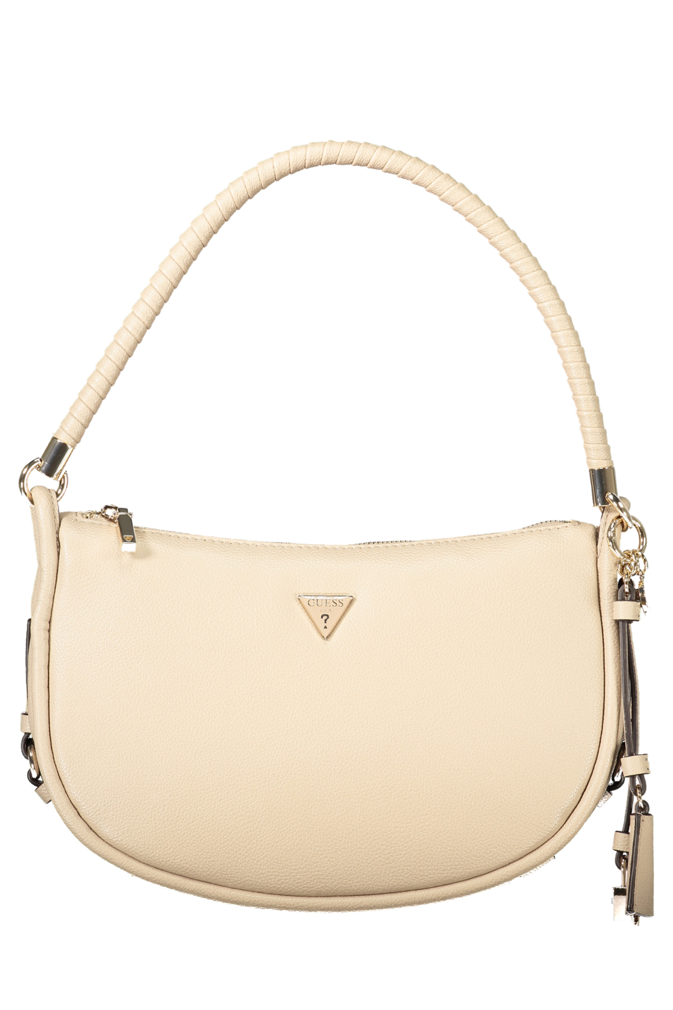 GUESS JEANS WOMEN'S BEIGE BAG GUESS JEANS