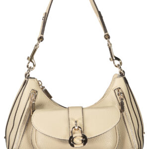 GUESS JEANS WOMEN'S BEIGE BAG GUESS JEANS