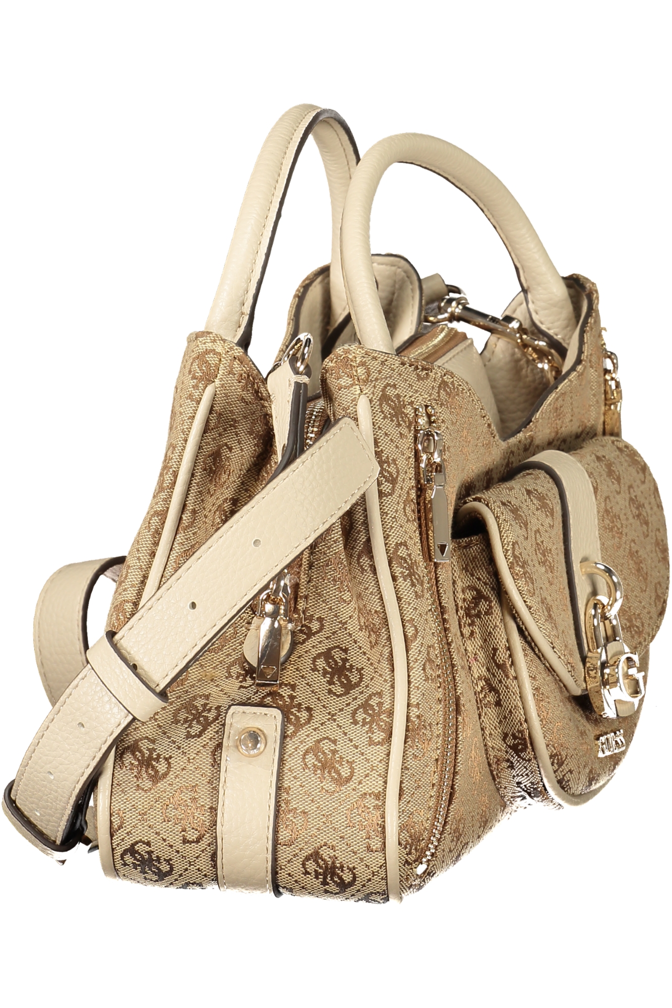GUESS JEANS WOMEN'S BEIGE BAG - Image 3