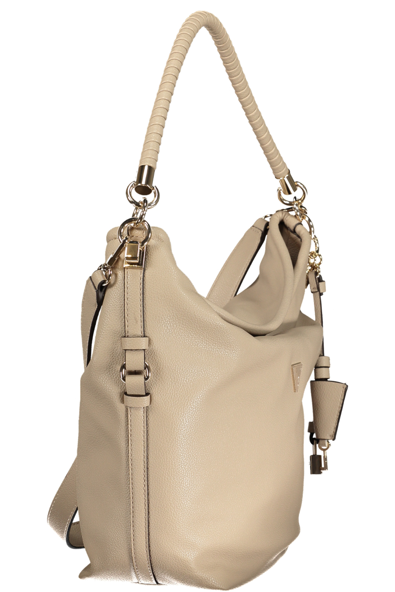 GUESS JEANS WOMEN'S BEIGE BAG - Image 3