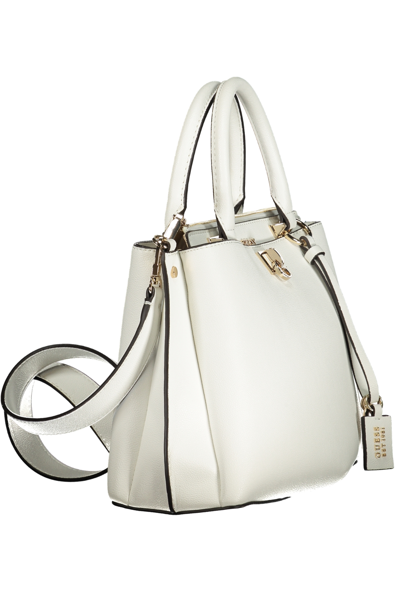 GUESS JEANS WOMEN'S WHITE BAG - Image 3
