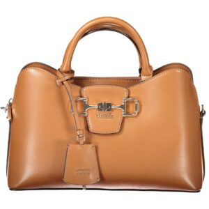 GUESS JEANS WOMEN'S BROWN BAG GUESS JEANS