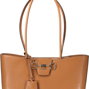 GUESS JEANS WOMEN'S BROWN BAG GUESS JEANS