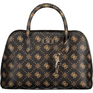 GUESS JEANS WOMEN'S BROWN BAG GUESS JEANS