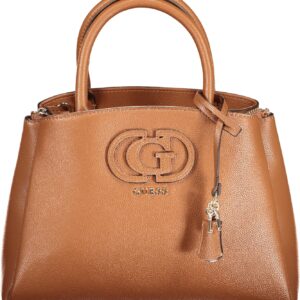 GUESS JEANS WOMEN'S BROWN BAG GUESS JEANS