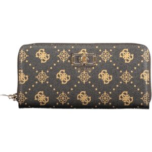 GUESS JEANS WOMEN'S BROWN WALLET GUESS JEANS