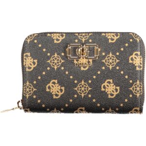 GUESS JEANS WOMEN'S BROWN WALLET GUESS JEANS