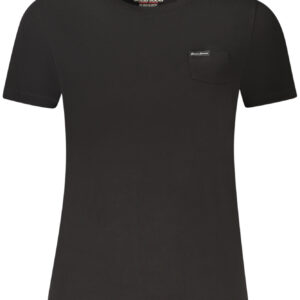 GUESS JEANS SHORT SLEEVE T-SHIRT WOMEN BLACK GUESS JEANS