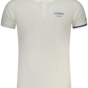ICEBERG MEN'S SHORT-SLEEVE POLO SHIRT WHITE ICEBERG
