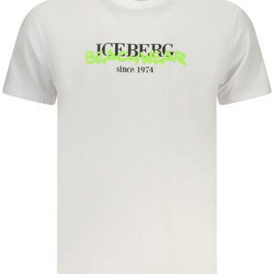 ICEBERG MEN'S SHORT-SLEEVED T-SHIRT WHITE ICEBERG