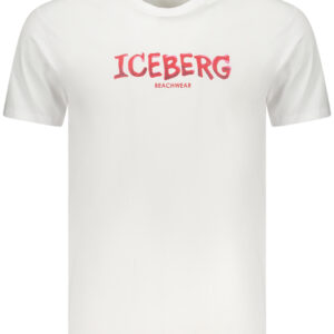 ICEBERG MEN'S SHORT-SLEEVED T-SHIRT WHITE ICEBERG