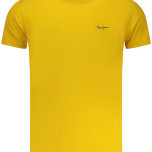 PEPE JEANS MEN'S SHORT-SLEEVED T-SHIRT YELLOW PEPE JEANS