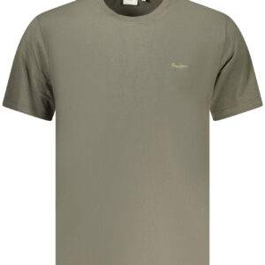 PEPE JEANS MEN'S SHORT-SLEEVED T-SHIRT GREEN PEPE JEANS