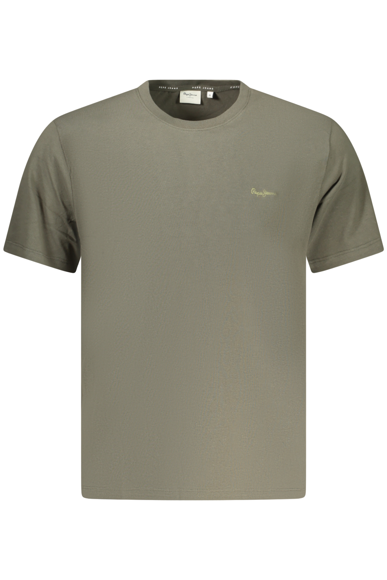 PEPE JEANS MEN'S SHORT-SLEEVED T-SHIRT GREEN PEPE JEANS