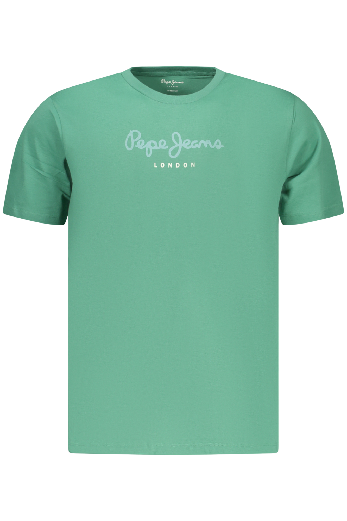 PEPE JEANS MEN'S SHORT-SLEEVED T-SHIRT GREEN PEPE JEANS