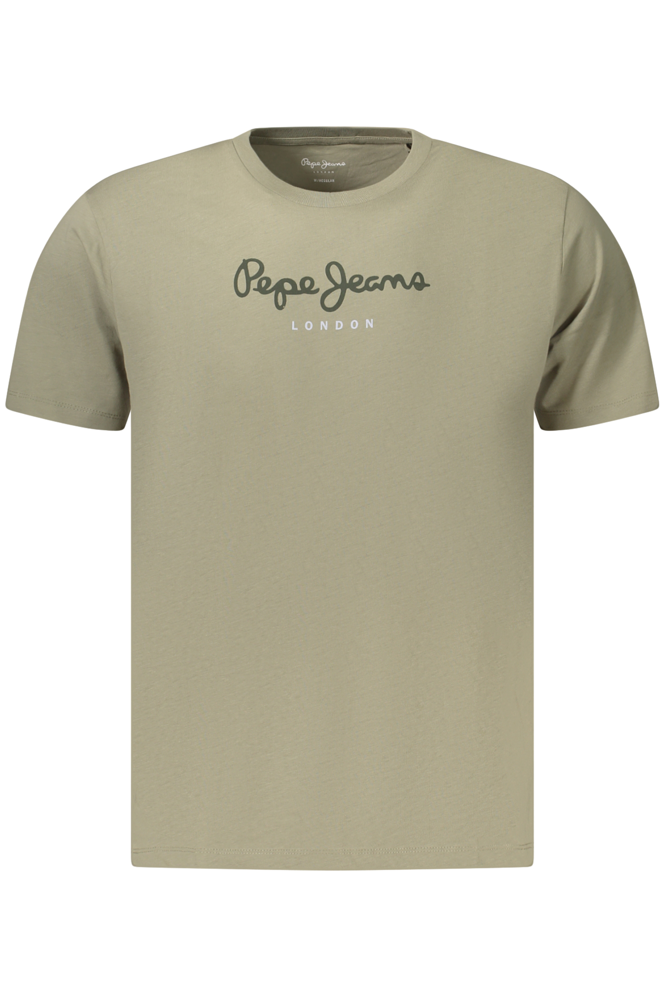 PEPE JEANS MEN'S SHORT-SLEEVED T-SHIRT GREEN PEPE JEANS