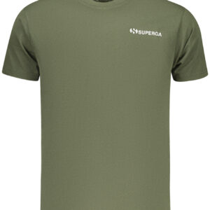 SUPERGA MEN'S SHORT-SLEEVED T-SHIRT GREEN SUPERGA