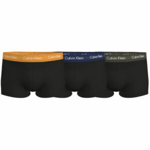 Calvin Klein Ανδρικά Μποξεράκια Μαύρα με Σχέδια 3Pack