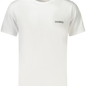 BIKKEMBERGS MEN'S SHORT-SLEEVE T-SHIRT WHITE BIKKEMBERGS