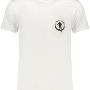 BIKKEMBERGS MEN'S SHORT-SLEEVE T-SHIRT WHITE BIKKEMBERGS