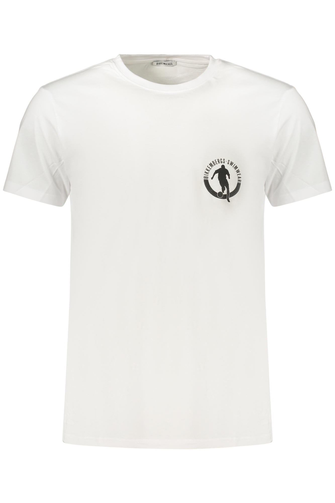 BIKKEMBERGS MEN'S SHORT-SLEEVE T-SHIRT WHITE BIKKEMBERGS