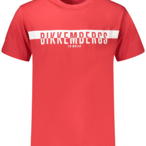 BIKKEMBERGS MEN'S SHORT-SLEEVE T-SHIRT WHITE BIKKEMBERGS