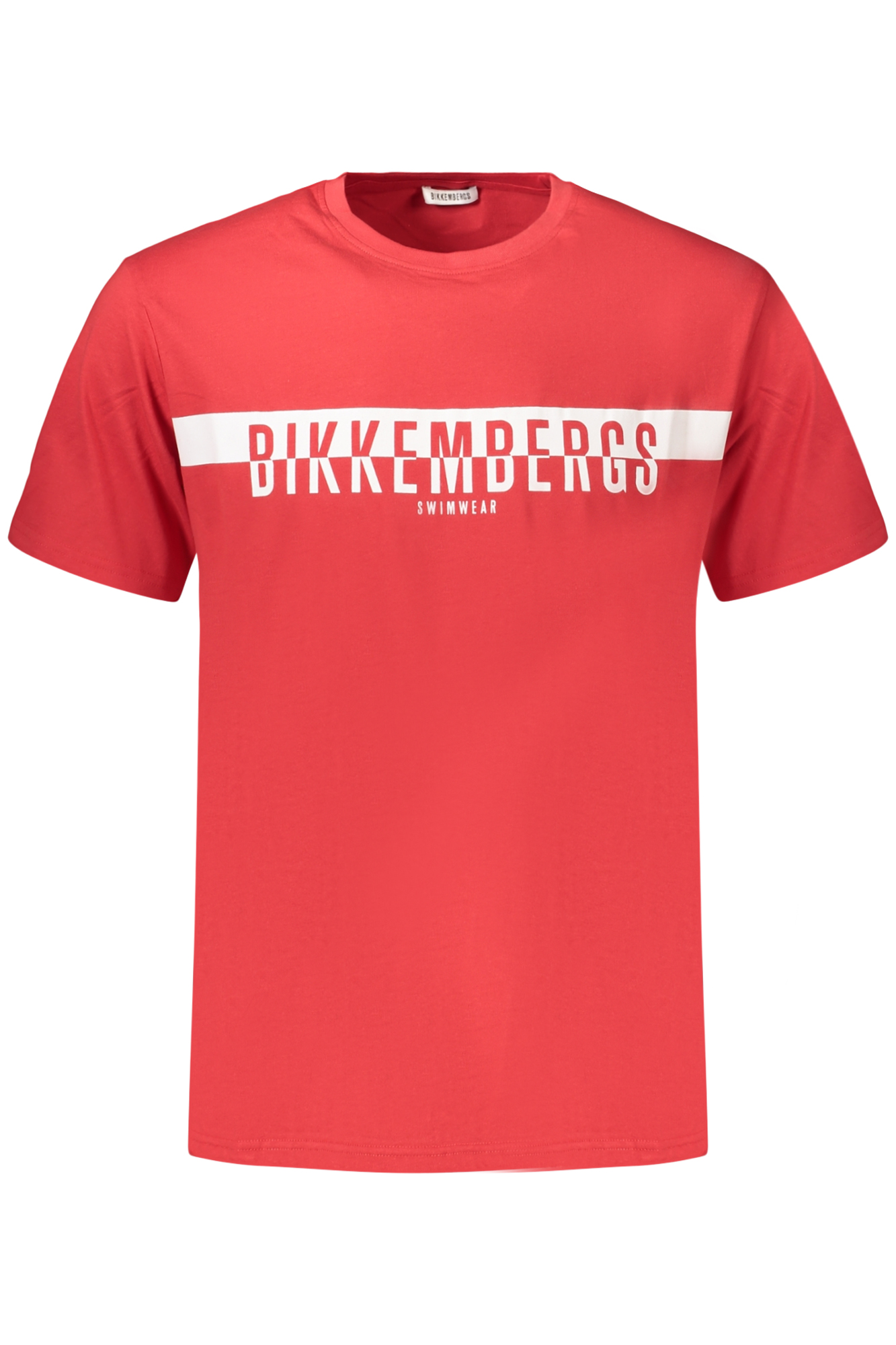 BIKKEMBERGS MEN'S SHORT-SLEEVE T-SHIRT WHITE BIKKEMBERGS