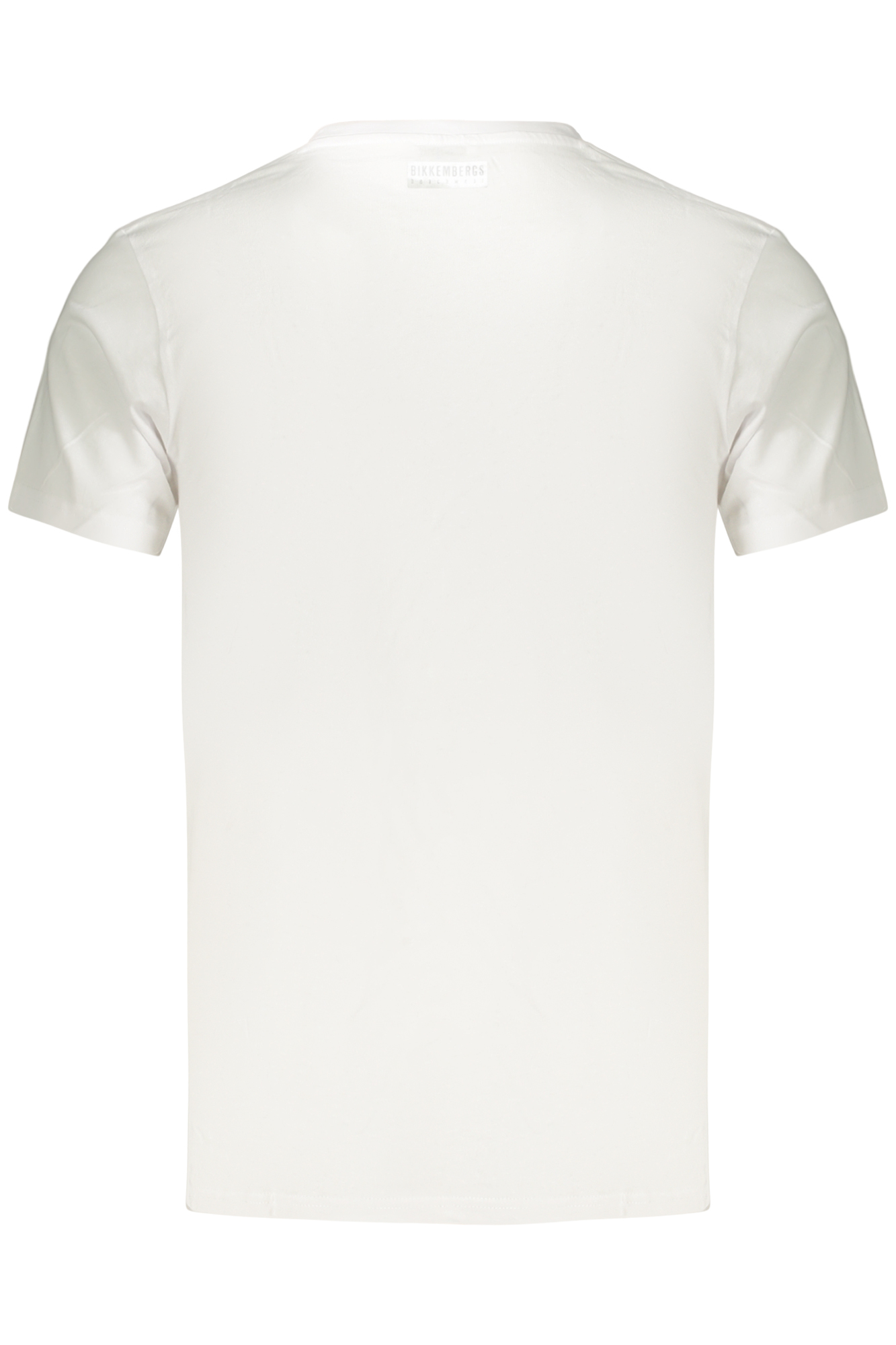 BIKKEMBERGS MEN'S SHORT-SLEEVE T-SHIRT WHITE - Image 2