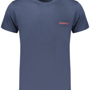BIKKEMBERGS MEN'S SHORT-SLEEVE T-SHIRT BLUE BIKKEMBERGS