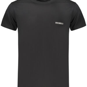 BIKKEMBERGS MEN'S SHORT-SLEEVE T-SHIRT BLACK BIKKEMBERGS